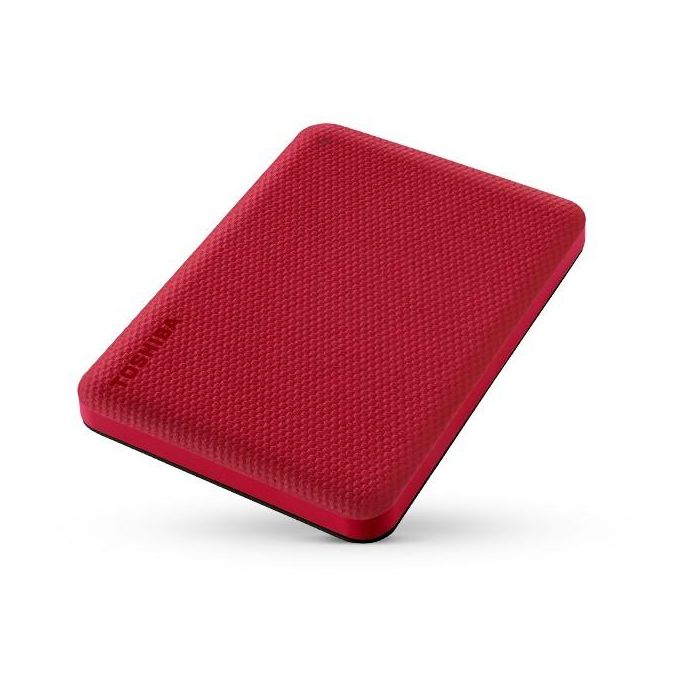 Toshiba Canvio Advance Disco Duro Externo 4 TB (Rojo, Micro-USB-B 3.2 Gen 1) 1