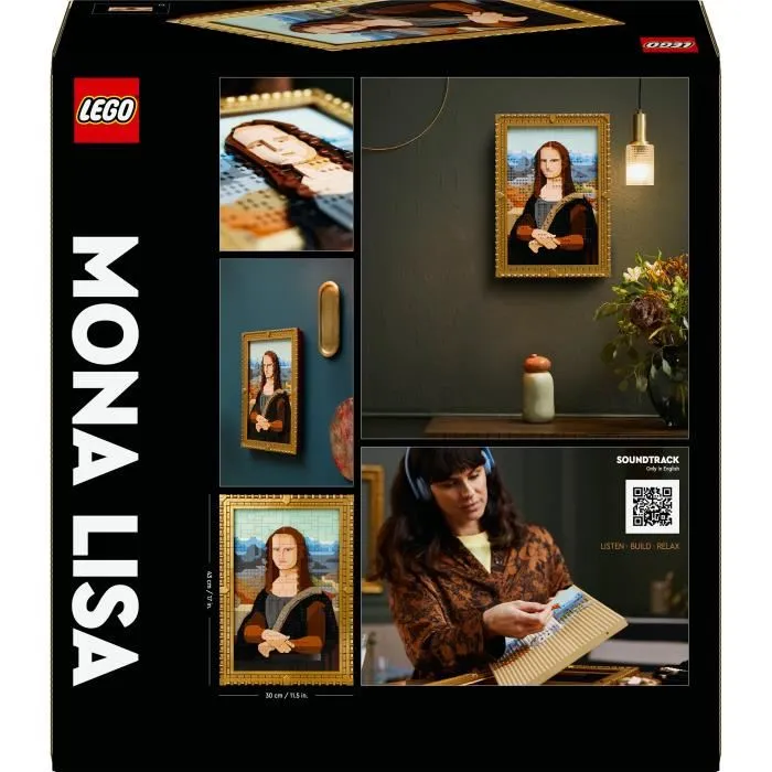 LEGO 31213 La Mona Lisa - Set de construcción de arte de Leonardo da Vinci - Decoración para el hogar 5 LEGO 31213 La Mona Lisa - Set de construcción de arte de Leonardo da Vinci - Decoración para el hogar 5