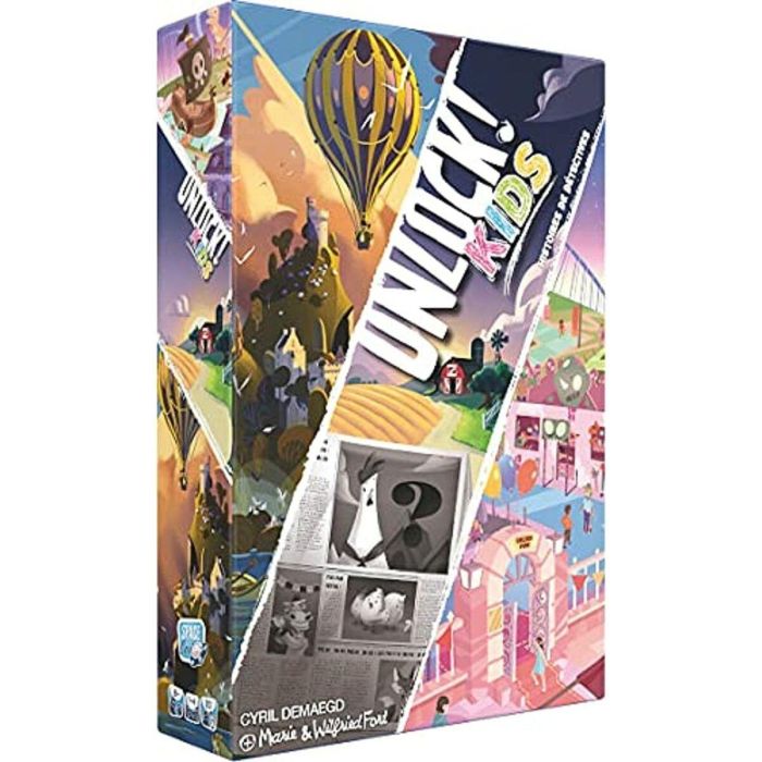 Asmodee Unlock! Kids: Juego de Mesa de Escape Cooperativo de Cartas para Niños +6 años – Sin Lectura ni Teléfono