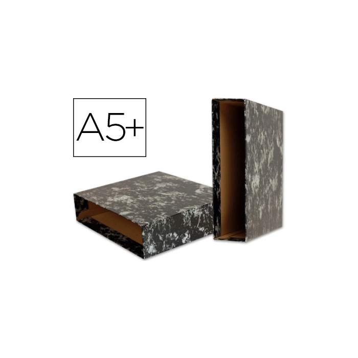 Liderpapel Classic Blue Caja Archivador Negro Cuarto 80 mm 0 Liderpapel Classic Blue Caja Archivador Negro Cuarto 80 mm 0