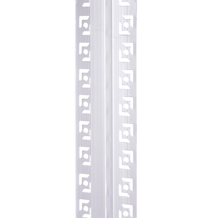 BX3 LIGHT Perfil de Aluminio para Empotrar en Escayola/Pladur BX3-PA-639-1M, Tira LED de 9mm, 1 Metro, Interior, Acabado Arquitectónico