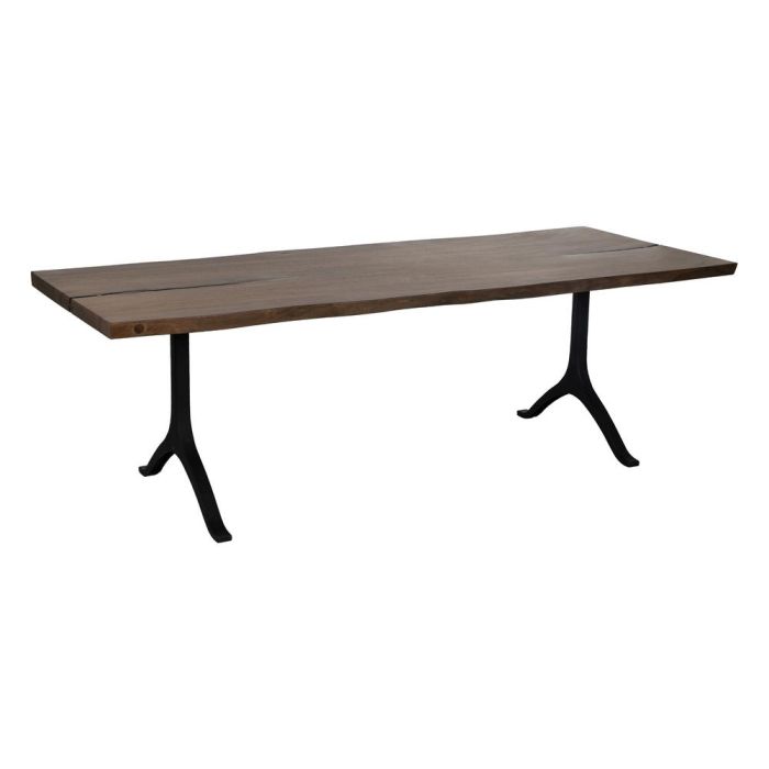 Mesa Comedor Madera-Metal Salón 240 X 90 X 77 cm