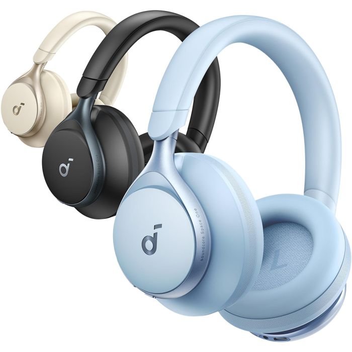 Auriculares con Micrófono Soundcore SPACE ONE Azul 2 Auriculares con Micrófono Soundcore SPACE ONE Azul 2
