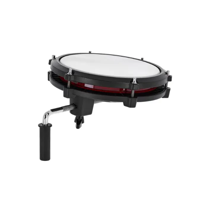 Alesis Nitro Max Expansion Pack - Plato de 10" con Choke, Pad Tom de 8" Doble Zona, Cables TRS y Soportes 2