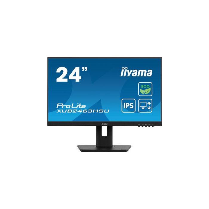 MONITOR IIYAMA 24"/ 1920 x 1080 /100Hz/3.7 MPX/ WQHD /250CD/16:9/HDMI/LED/NEGRO 5