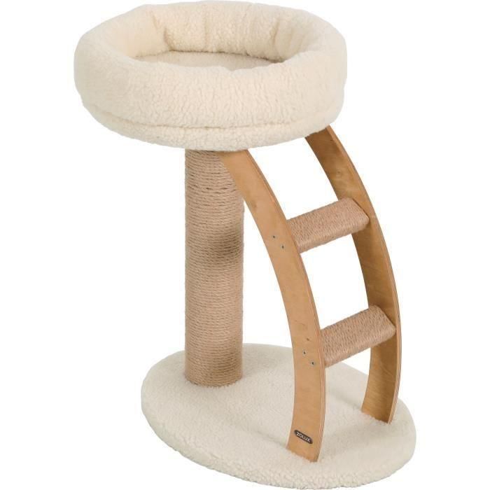 Rascador 2 en 1 - Zolux - Montana - Para gatos - Actividad y descanso - 38 x 55 x 55 cm 1 Rascador 2 en 1 - Zolux - Montana - Para gatos - Actividad y descanso - 38 x 55 x 55 cm 1