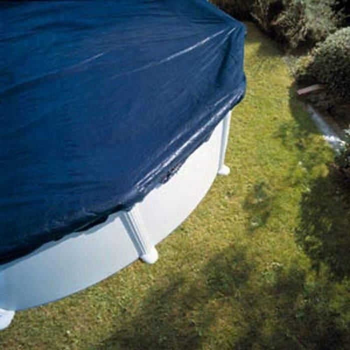 Cubierta de invierno GRE Round - Azul oscuro 3 Cubierta de invierno GRE Round - Azul oscuro 3