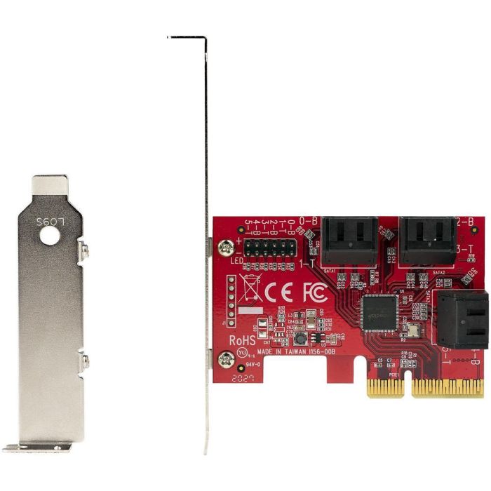 StarTech.com 6P6 Tarjeta Controladora PCIe 3.0 x4 SATA 6 Puertos 6Gb/s con Perfil Bajo para HDDs/SSDs 2 StarTech.com 6P6 Tarjeta Controladora PCIe 3.0 x4 SATA 6 Puertos 6Gb/s con Perfil Bajo para HDDs/SSDs 2
