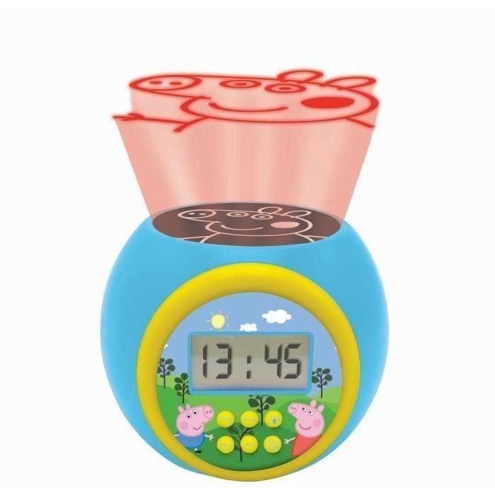 Peppa Pig proyector despertador con temporizador 1 Peppa Pig proyector despertador con temporizador 1