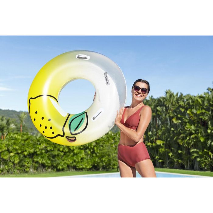 Bestway Flotador Hinchable con Asas Jungla D114 cm +12 Años Playa y Piscina 36448 5 Bestway Flotador Hinchable con Asas Jungla D114 cm +12 Años Playa y Piscina 36448 5