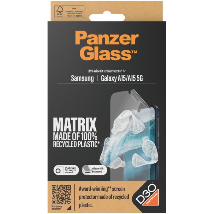 PanzerGlass Matrix Samsung Galaxy A15. A15 5G. UWF (wA) 2 PanzerGlass Matrix Samsung Galaxy A15. A15 5G. UWF (wA) 2