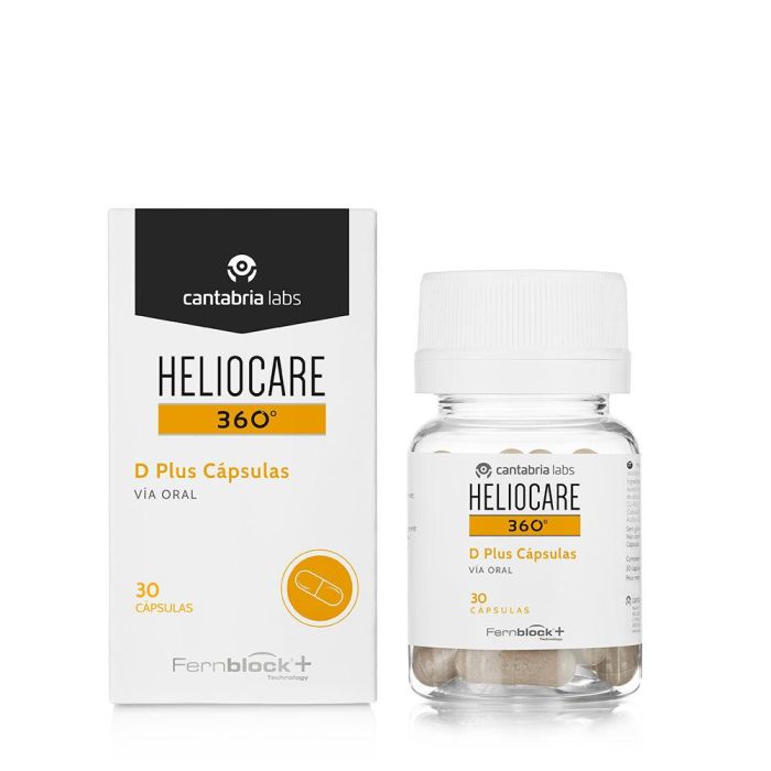 Heliocare 360° D PLUS Cápsulas Orales 30 u | Fotoprotección desde el interior