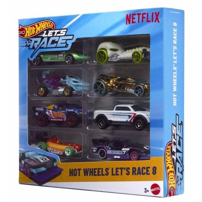 Hot Wheels - Set de 5 vehículos Let's Race - Escala 1/64 - Hot Wheels - JGK18 1 Hot Wheels - Set de 5 vehículos Let's Race - Escala 1/64 - Hot Wheels - JGK18 1