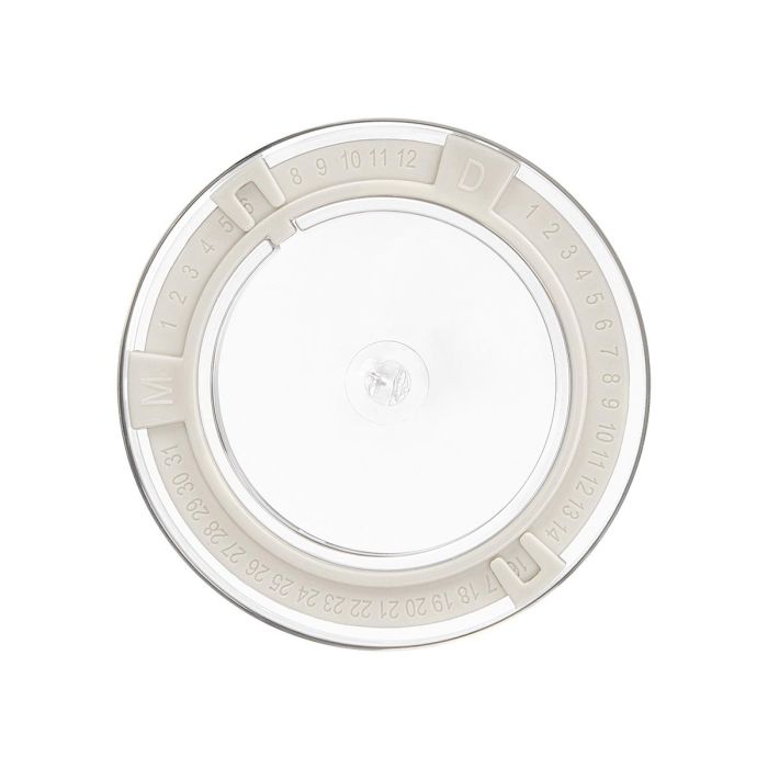 Organizador Nevera Tapa Med Aro Blanco Kinvara 26x10x16cm (Set de 12) 3