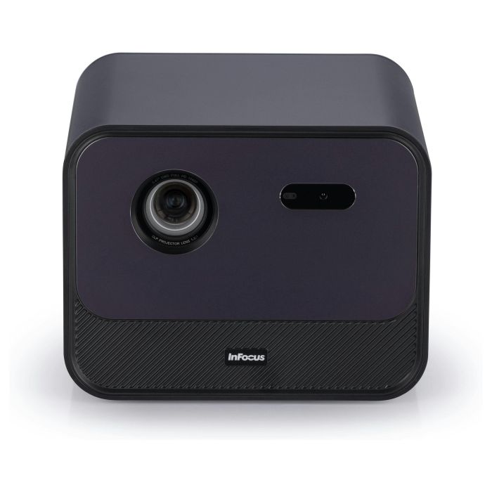 InFocus Crusader Grand Master IN3028SL - Proyector LED Smart Full HD 1080p, 1200 Lúmenes, Wi-Fi, Android TV, 3D, HDR10, Netflix, Disney+, Pantalla 22-130", 40W Altavoz 10