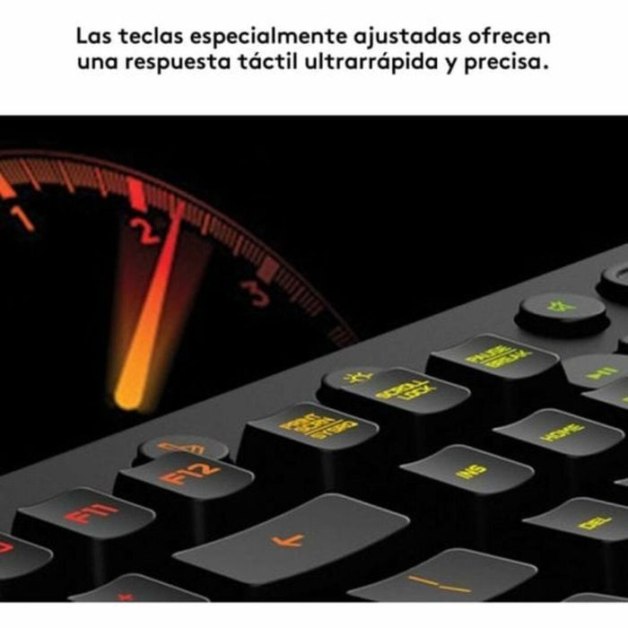 Teclado Logitech G213 Prodigy Negro Qwerty Español 6