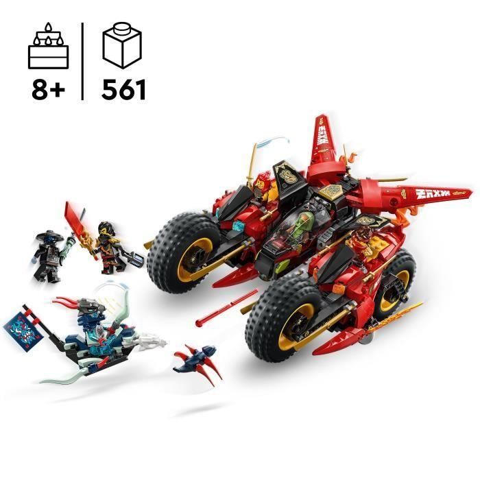 LEGO NINJAGO 71844 Vehículo de Batalla Ninja - Set de construcción para niños de 8 años en adelante 1