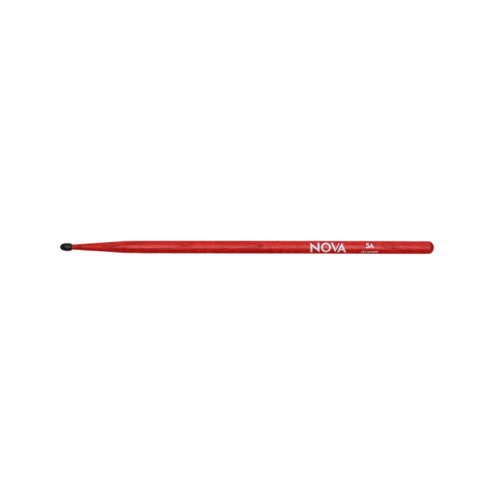 Baquetas 5A Vf Nova Nylon Roja Baquetas 5A Vf Nova Nylon Roja