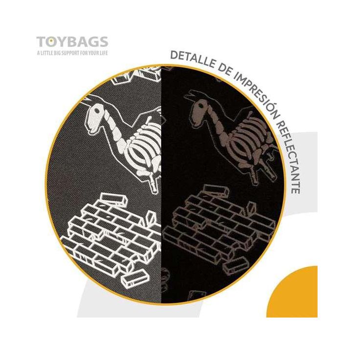 Fortnite Mochila Dark Black Americano Reflectante, Material Textil. Dimensiones: 41x31x13.5 cm. Recomendada Edad 7+ Años. 4 Fortnite Mochila Dark Black Americano Reflectante, Material Textil. Dimensiones: 41x31x13.5 cm. Recomendada Edad 7+ Años. 4