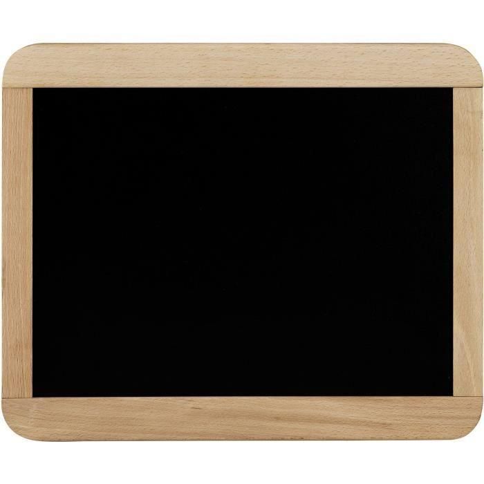 Pizarra escolar de madera - JEUJURA - Magnética de doble cara: tiza y rotulador borrable 3 Pizarra escolar de madera - JEUJURA - Magnética de doble cara: tiza y rotulador borrable 3