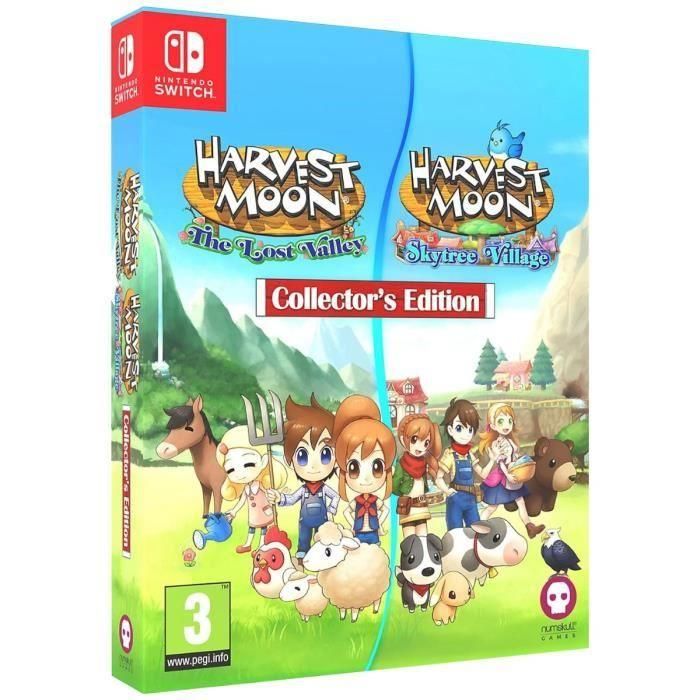Just For Games Harvest Moon The Lost Valley + Skytree Village - Edición coleccionista - Nintendo Switch JUS1743244689121