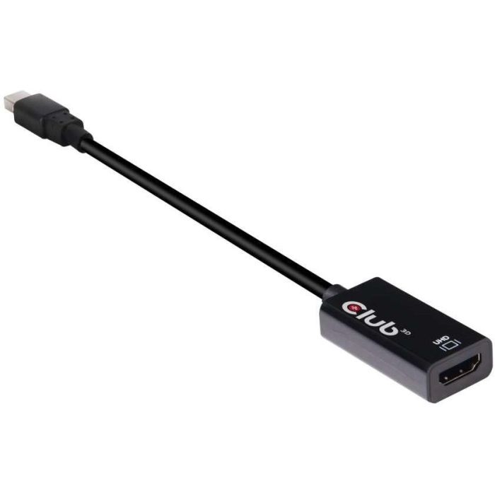 Club3D Adaptador Activo Mini DisplayPort 1.4 a HDMI 2.0b HDR 4K 60Hz - Negro para Windows/Mac 0 Club3D Adaptador Activo Mini DisplayPort 1.4 a HDMI 2.0b HDR 4K 60Hz - Negro para Windows/Mac 0
