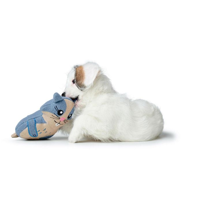 Peluche para perros Hunter Azul 100 % Reciclado Hámster 2