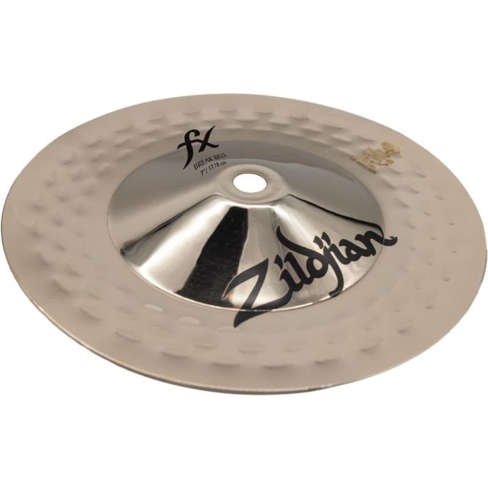 Zildjian Zil Bel 7" Break Bell - Campana de Efectos con Copa Cónica, Martillada y Borde Rebordeado - Sonido Complejo y Musical