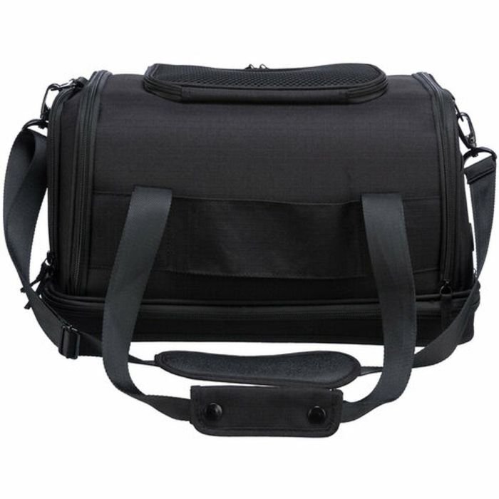 Bolso para Mascotas Trixie Airline Plane Negro Poliéster Goma Eva 28 × 25 × 44 CM 5