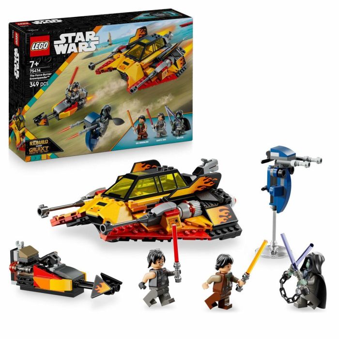 LEGO 75414 Star Wars Snowspeeder en Llamas - Juguete de construcción para niños de 7 años 12 LEGO 75414 Star Wars Snowspeeder en Llamas - Juguete de construcción para niños de 7 años 12