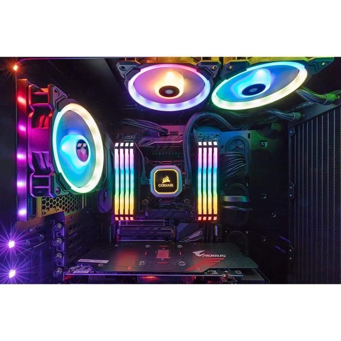 Corsair CMW16GX4M2C3200C16 Memoria RAM Vengeance RGB Pro DDR4 16GB (2x8GB) 3200MHz CAS 16 LED RGB 3 Corsair CMW16GX4M2C3200C16 Memoria RAM Vengeance RGB Pro DDR4 16GB (2x8GB) 3200MHz CAS 16 LED RGB 3