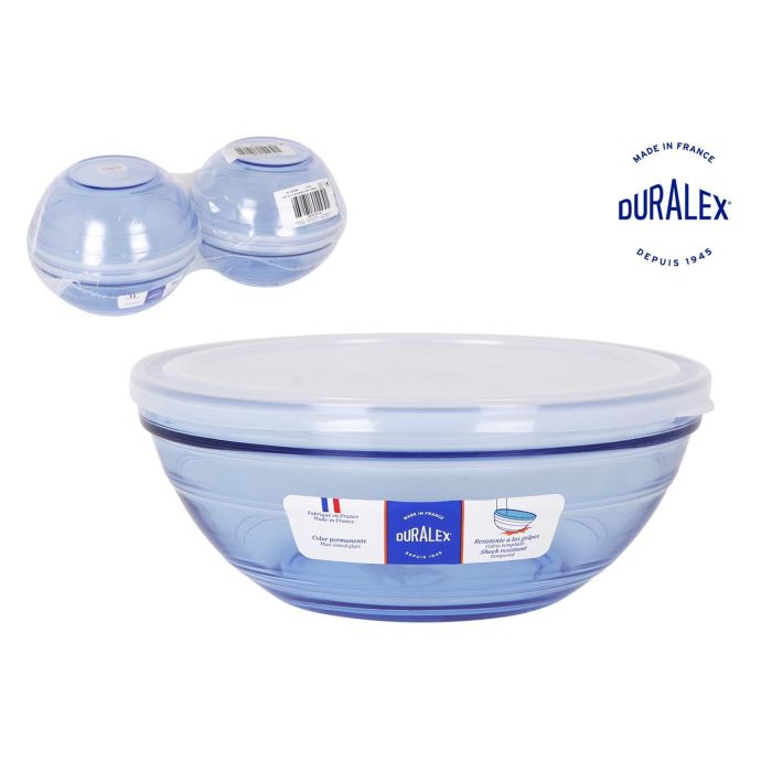 Bol apilable con tapa Marine 20.5 cm - Duralex (4 Unidades) Bol apilable con tapa Marine 20.5 cm - Duralex (4 Unidades)