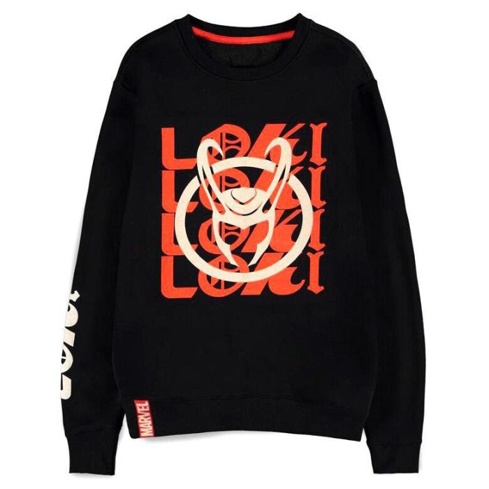 Sudadera Logo Text Loki Marvel Talla: XL 1