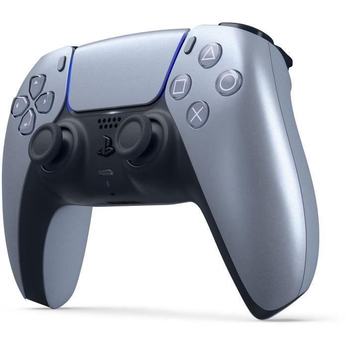 Sony PS5DSDESILVER Mando Inalámbrico Oficial DualSense para PlayStation 5 (PS5), Colección Tierra Profunda - Color Plata de ley 1 Sony PS5DSDESILVER Mando Inalámbrico Oficial DualSense para PlayStation 5 (PS5), Colección Tierra Profunda - Color Plata de ley 1