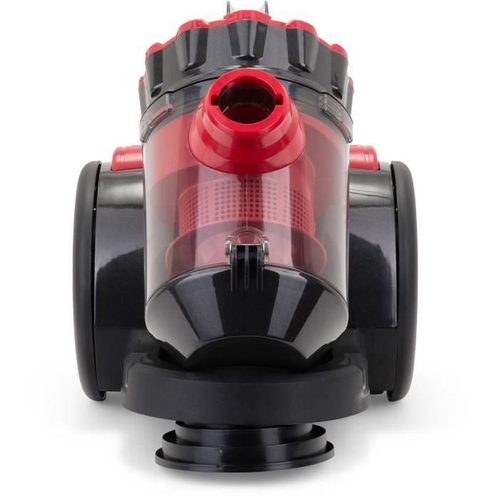 Aspiradora multiciclónica sin bolsa - LIVOO DOH105R - 700 W - 2 L - 78 dB - Filtro lavable - Boquilla 2 en 1 - Rojo/Negro 1