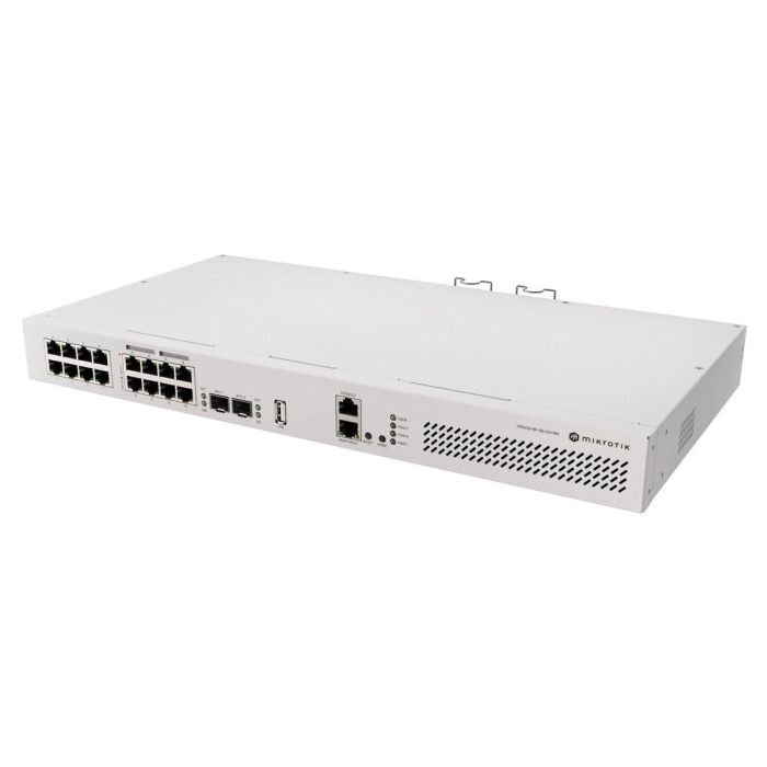 MIKROTIK CRS418-8P-8G-2S+RM Cloud Router/Switch L2/L3 Gigabit Ethernet 16 Puertos PoE 1U Montaje en Rack 3