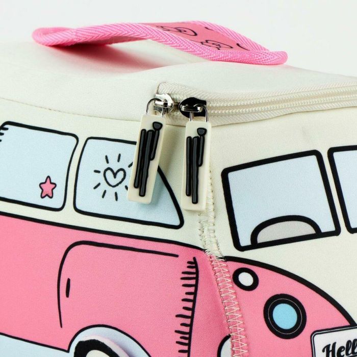 Neceser Infantil Hello Kitty Rosa 50 % Poliéster 50 % PET Moderno 25,5 x 16 x 15 cm 3 Neceser Infantil Hello Kitty Rosa 50 % Poliéster 50 % PET Moderno 25,5 x 16 x 15 cm 3