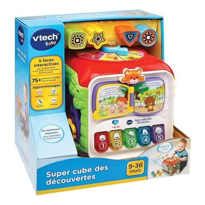 Super Cubo de Descubrimientos VTECH 3 Super Cubo de Descubrimientos VTECH 3