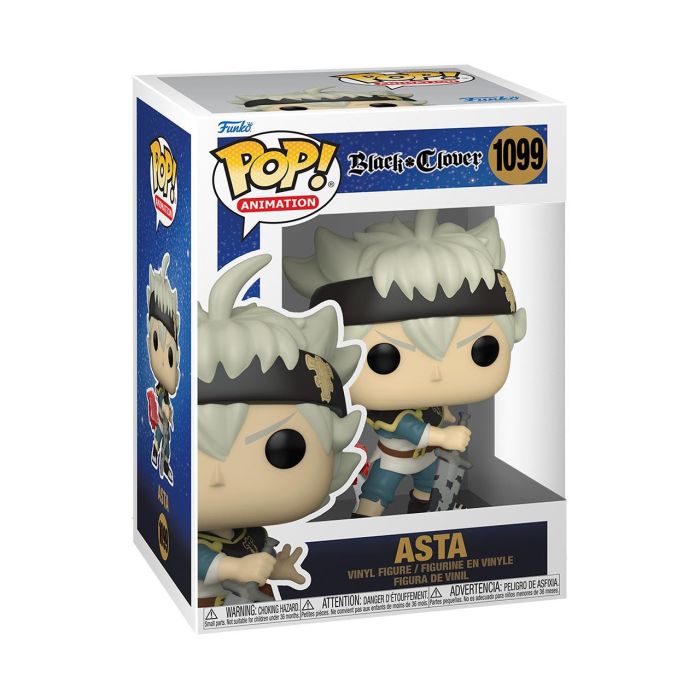 Funko Pop! Asta Black Clover 59239 Figura de Vinilo 9cm 1