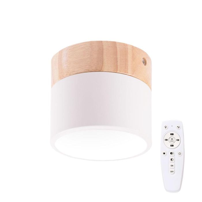 Plafón LED 9W 852Lm Mando a Distancia (Intensidad-CCT) 10.000H [HO-CCT-DL9W] 1
