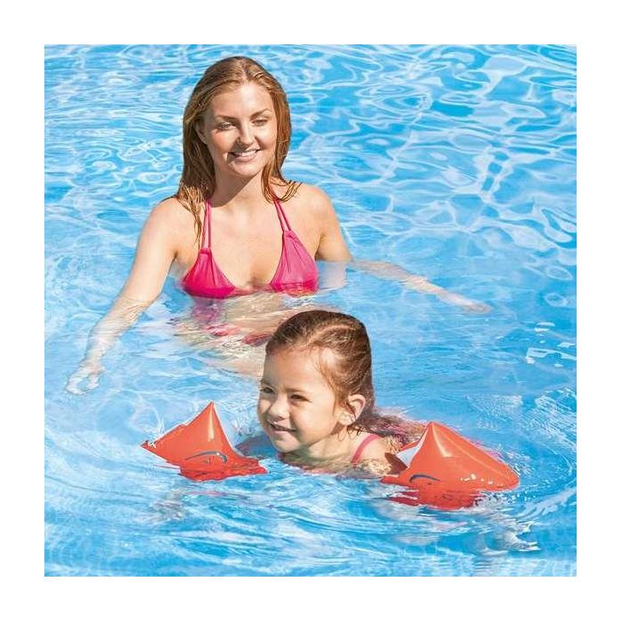 Intex Brazalete Neon 23x15 cm para Niños de 3 a 6 Años de PVC 6