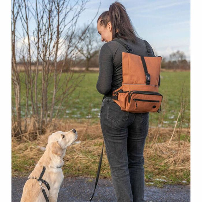 Bolso para Mascotas Trixie Rolltop Naranja 3