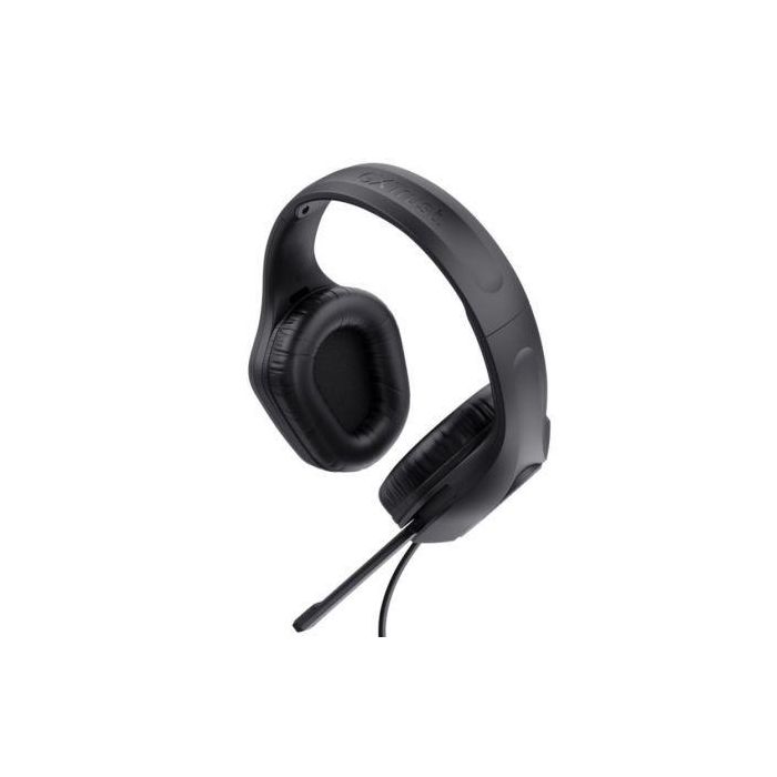 Trust Gaming GXT 416 Zirox Auriculares Gaming con Micrófono Jack 3.5mm & USB Negros Drivers 50mm Iluminación LED para PC, Switch, Móvil 1 Trust Gaming GXT 416 Zirox Auriculares Gaming con Micrófono Jack 3.5mm & USB Negros Drivers 50mm Iluminación LED para PC, Switch, Móvil 1