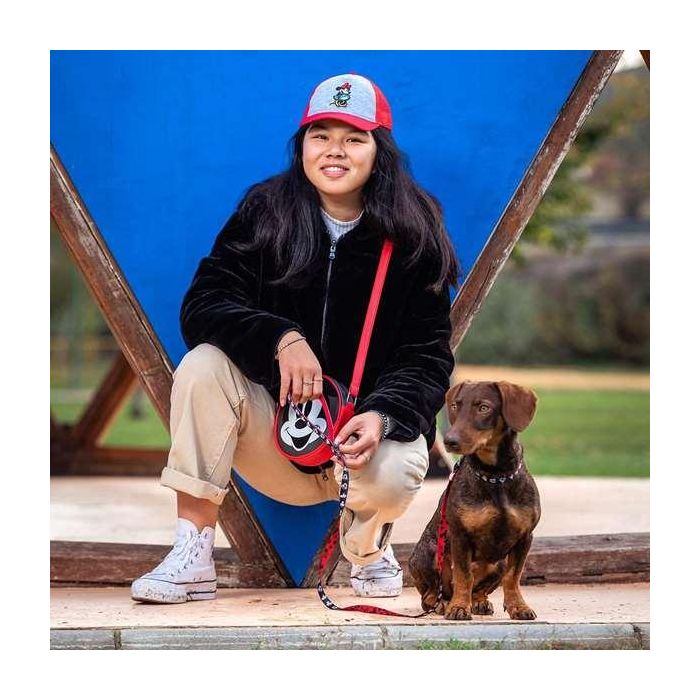 Cerdá T3M:M Correa Premium para Perros con Diseño Mickey Mouse - Talla M, Color Negro 3