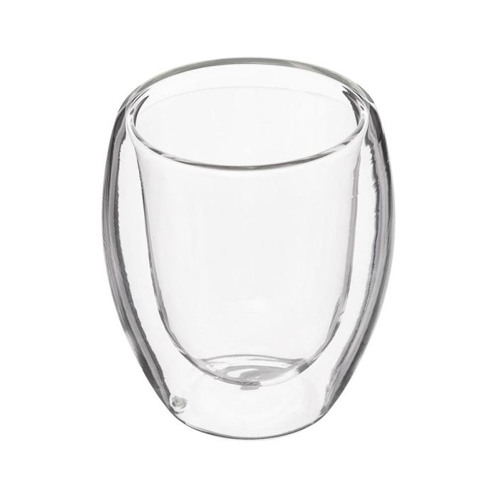 Secret Of Gourmet Juego de 2 tazas de café de cristal de doble pared 7 cl, transparente 0 Secret Of Gourmet Juego de 2 tazas de café de cristal de doble pared 7 cl, transparente 0