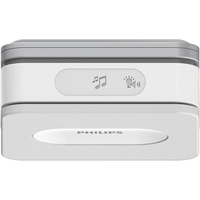 Timbre inalámbrico Philips - Welcome Bell 300 Basic - Alcance de 300 m - 4 tonos de llamada de alta calidad 3 Timbre inalámbrico Philips - Welcome Bell 300 Basic - Alcance de 300 m - 4 tonos de llamada de alta calidad 3
