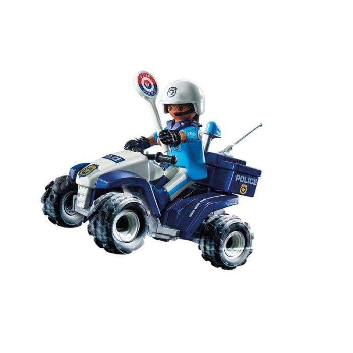 Policía speed quad playmobil city action 8 Policía speed quad playmobil city action 8