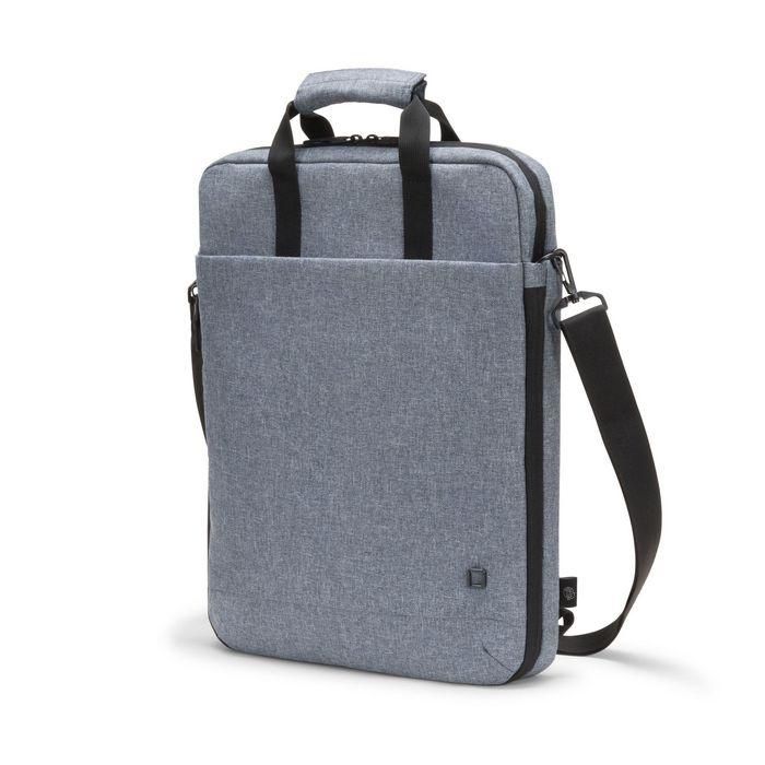 Dicota Eco MOTION Bolsa Tote Convertible Mochila para Portátil 13-15.6" Tablet 12.9" RPET Reciclado Resistente Agua Blue Denim