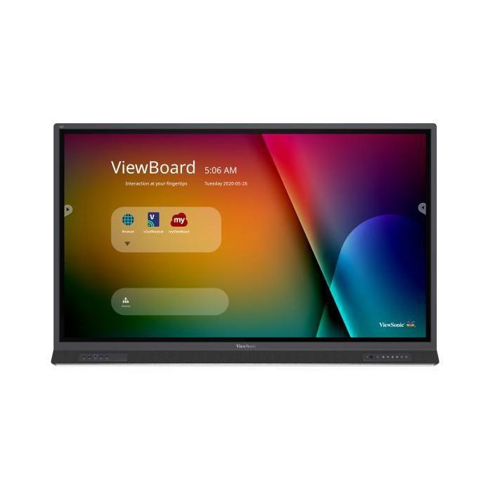 ViewSonic IFP6552-1A - 65", 4K (3840 x 2160), 40-point touch display, Android 9, 1200:1, LCD, 60 Hz, 16:9, 350 cd/m2, 8ms ViewSonic IFP6552-1A - 65", 4K (3840 x 2160), 40-point touch display, Android 9, 1200:1, LCD, 60 Hz, 16:9, 350 cd/m2, 8ms