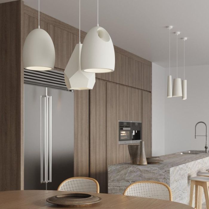 SOL-SL.0849 Lámpara Colgante Gulcan de Cerámica con Cable Ajustable, Diseño Moderno para Hogar: Salón, Dormitorio, Comedor, Baño 7 SOL-SL.0849 Lámpara Colgante Gulcan de Cerámica con Cable Ajustable, Diseño Moderno para Hogar: Salón, Dormitorio, Comedor, Baño 7